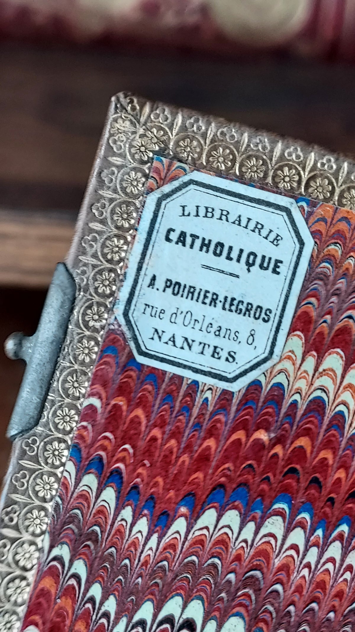 1860s Imitation de Jésus-Christ | Noble Provenance, Clasps, & Gauffered Edges