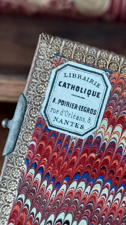 1860s Imitation de Jésus-Christ | Noble Provenance, Clasps, & Gauffered Edges