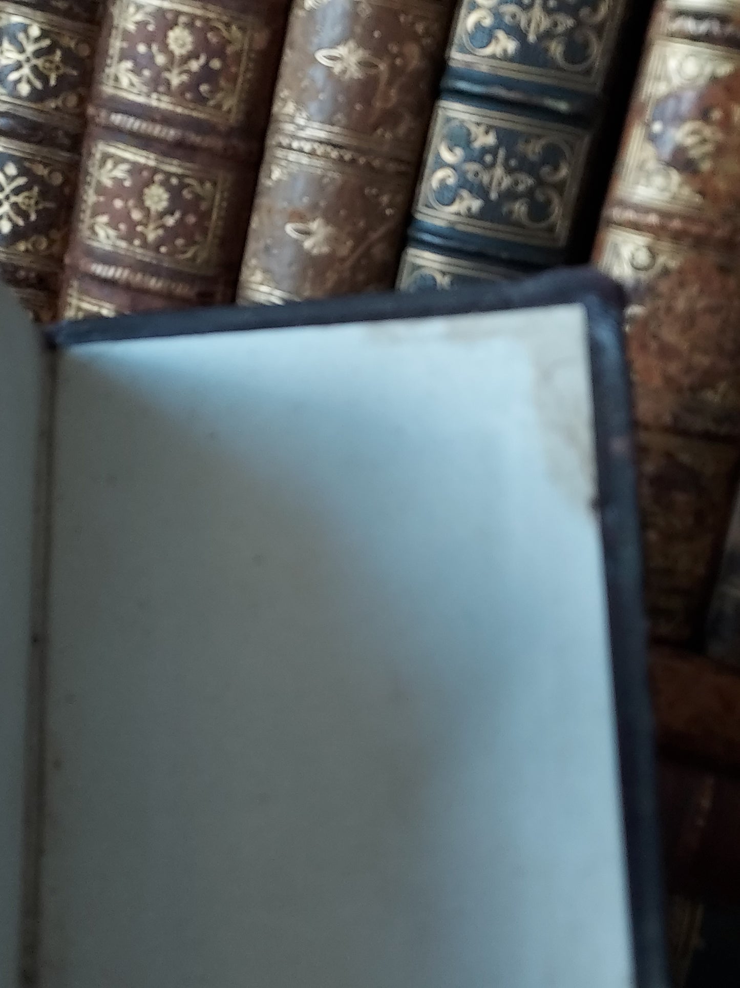 1897 Paroissien Romain | Floral Gauffered Edges