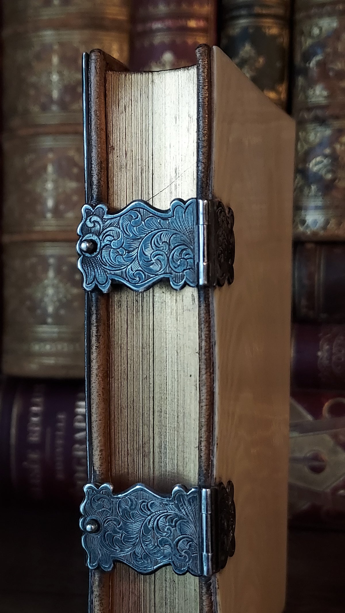 1872 The Book of Common Prayer | Gothic-Style Metal Details