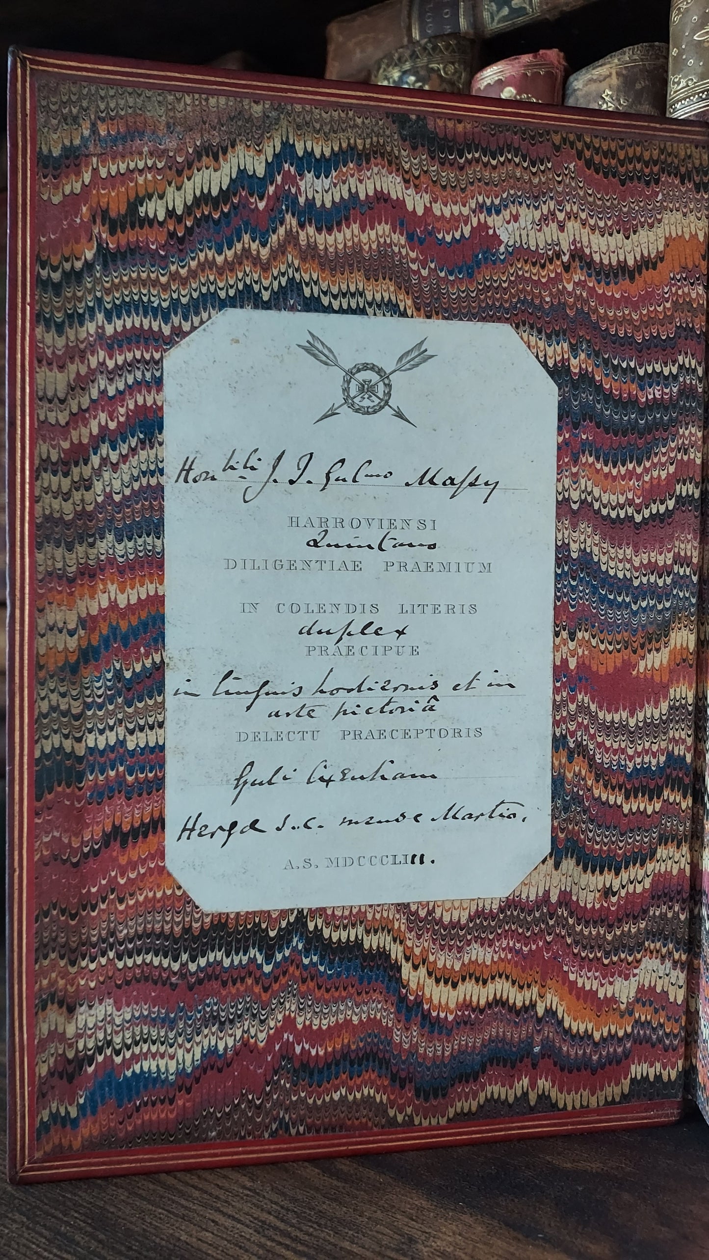 1850 The Bible History of the Holy Land | Harrow Fine Prize Binding