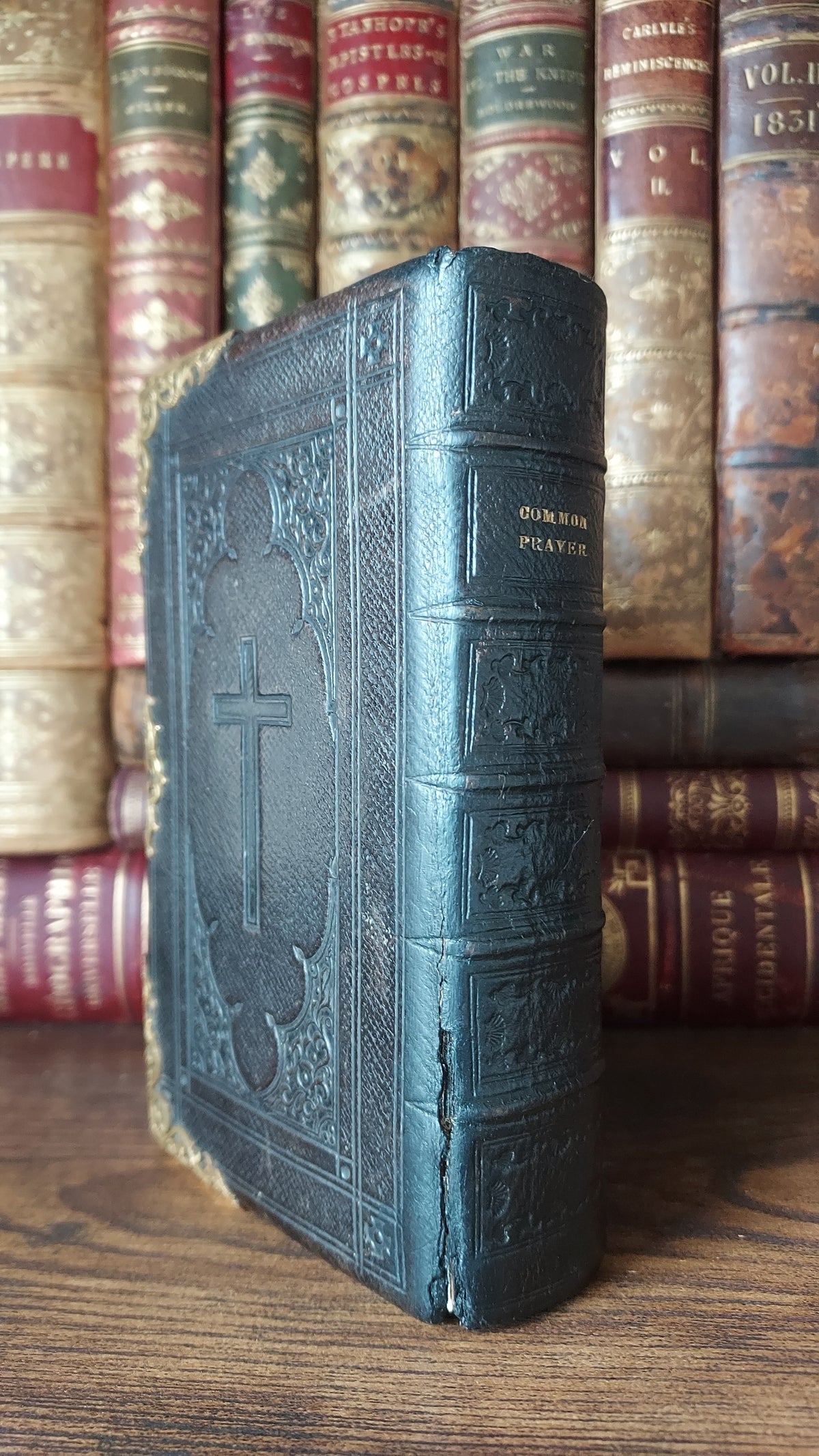 1846 Book of Common Prayer | Rare Gauffered Words and Metal Clasp