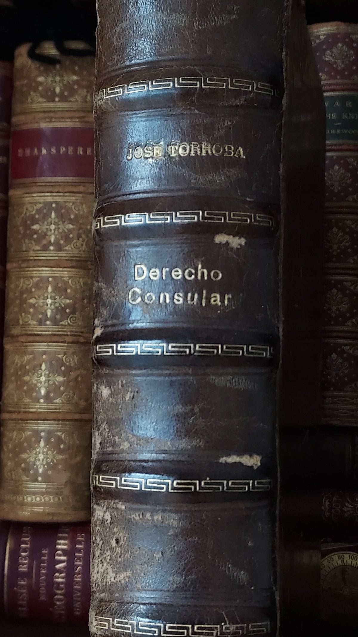 1927 Derecho Consular | Rare Spanish Master Binding