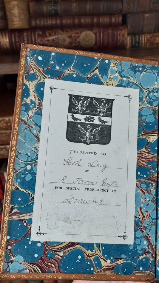 1882 Visits to Remarkable Places | Victorian Prize Binding