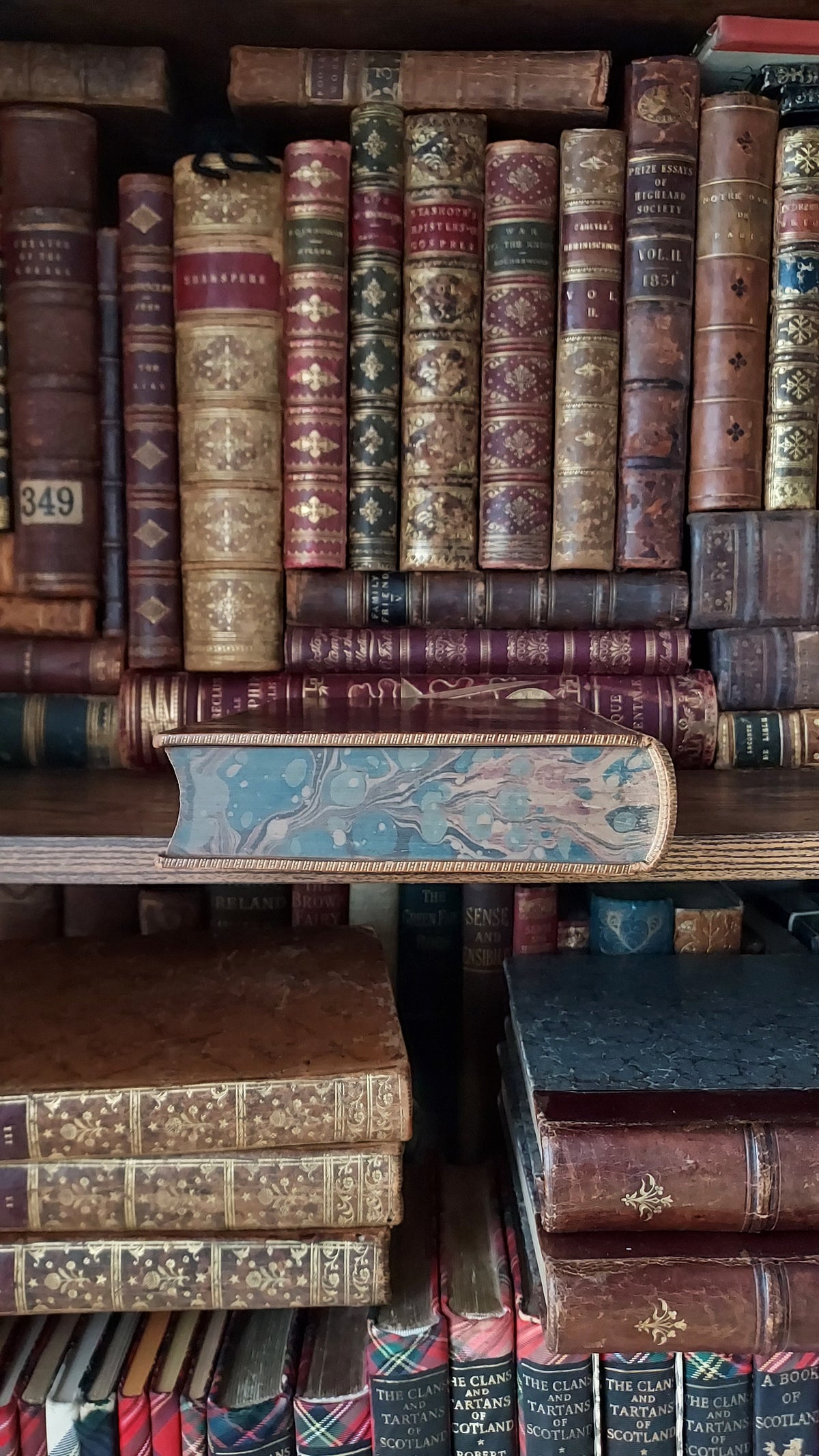 1882 Visits to Remarkable Places | Victorian Prize Binding