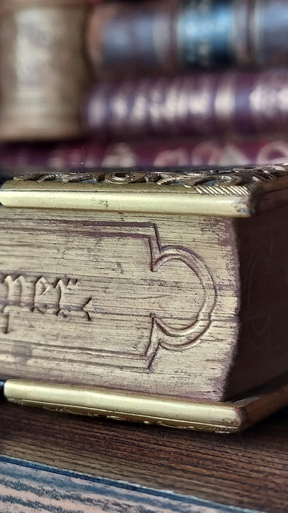 1846 Book of Common Prayer | Rare Gauffered Words and Metal Clasp