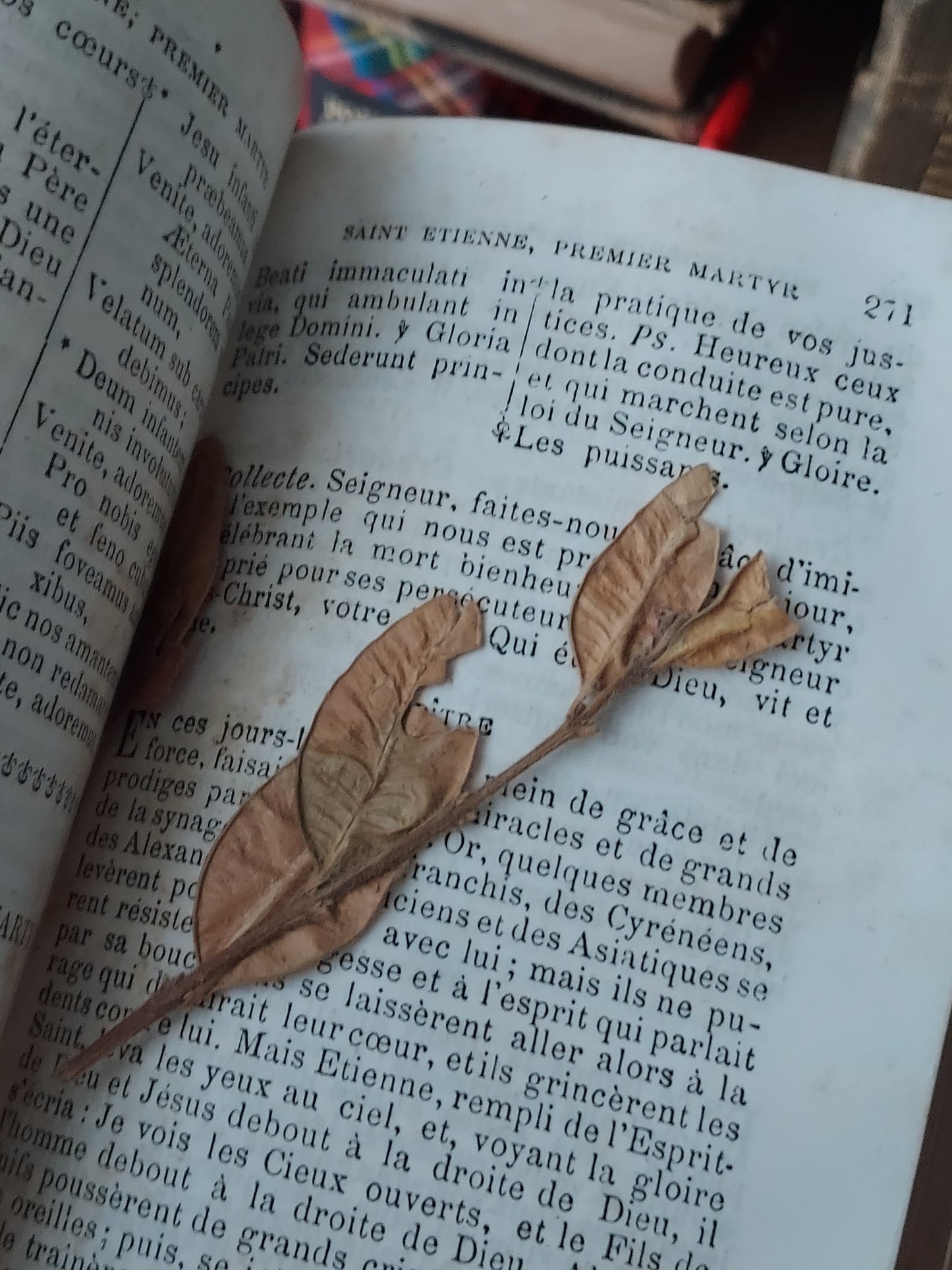 1870s Paroissien Romain: First Communion, A. A. Initials