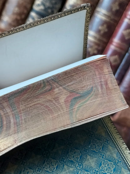 1888 Paroissien Romain Partie d'automne| Hidden Marble Foreedge