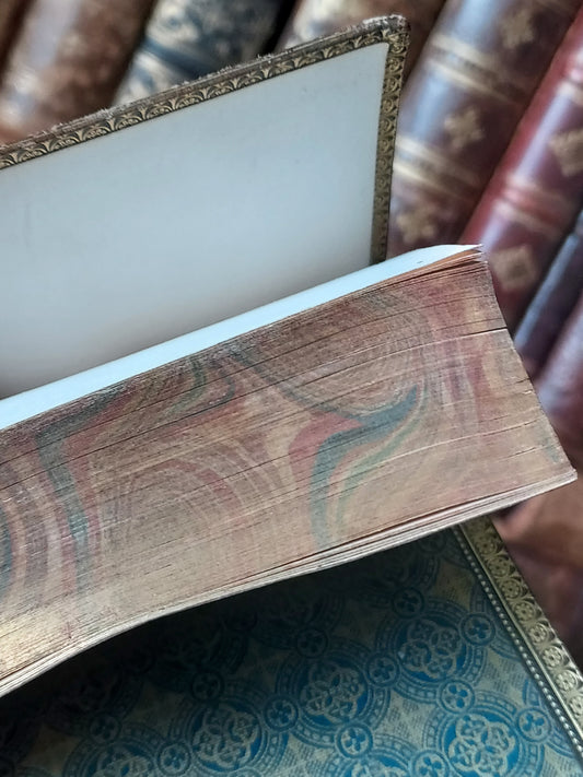 1888 Paroissien Romain Partie d'automne| Hidden Marble Foreedge