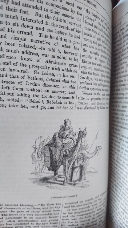 1850 The Bible History of the Holy Land | Harrow Fine Prize Binding