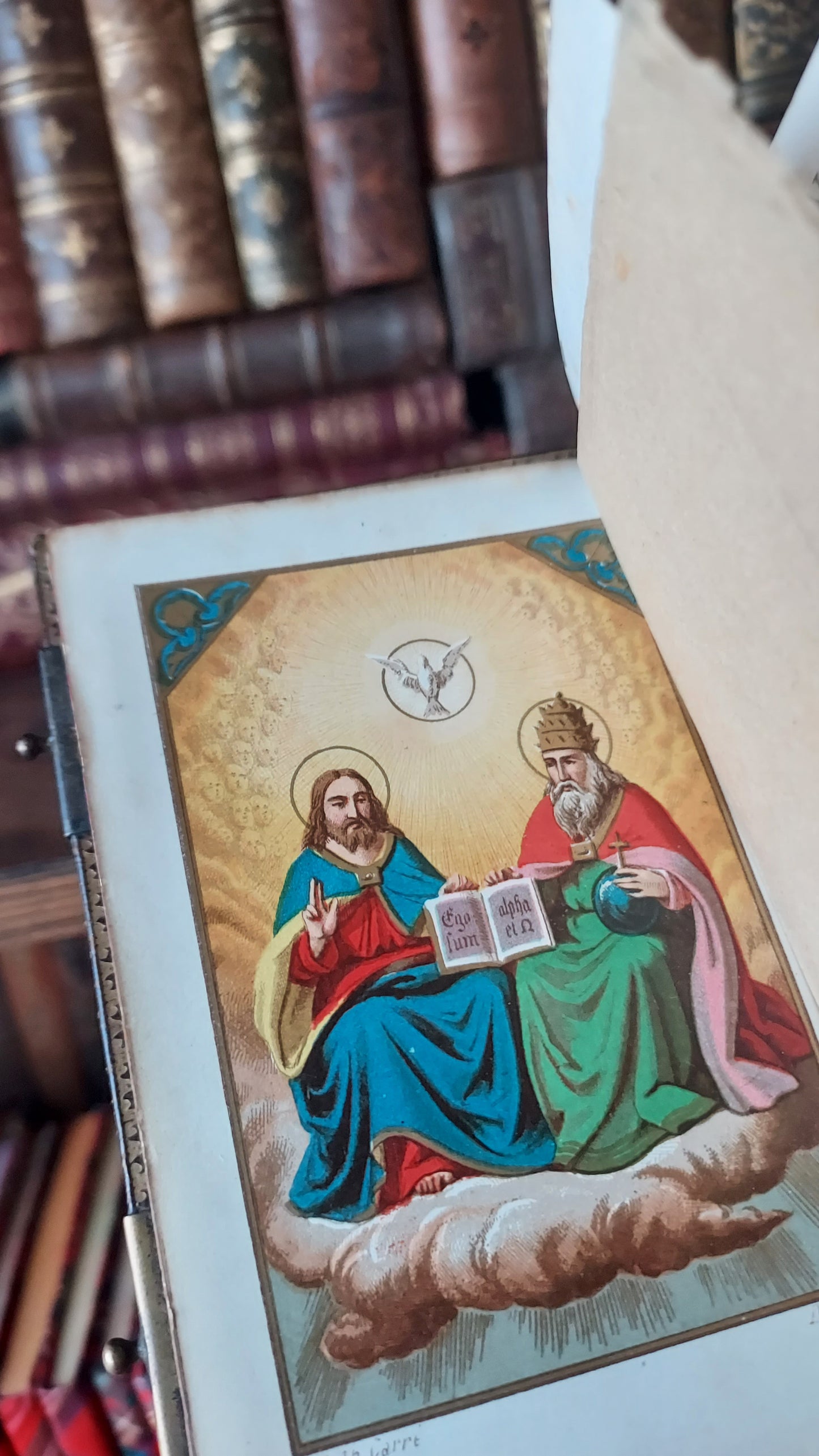 1863 Paroissien Romain | Red Pages and Cross Clasp