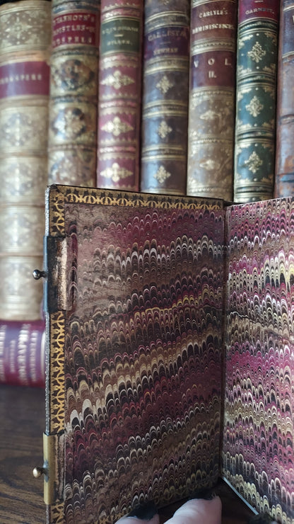 1863 Paroissien Romain | Red Pages and Cross Clasp