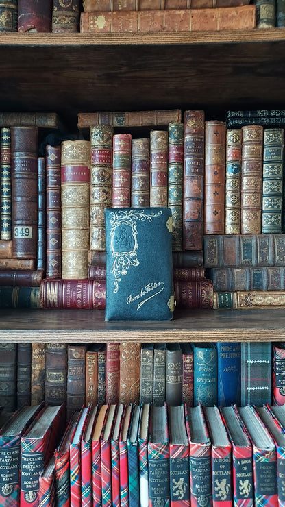 1897 Manuale di Filotea | Hand-Painted Rose Gauffered Edges