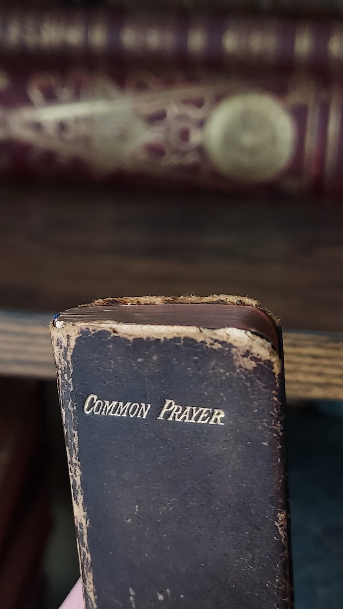 1890s The Book of Common Prayer | Finger Bible
