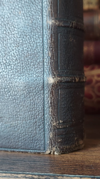 1864 Manuel du Chrétien | Red Gauffered Edge w/Gold Motif