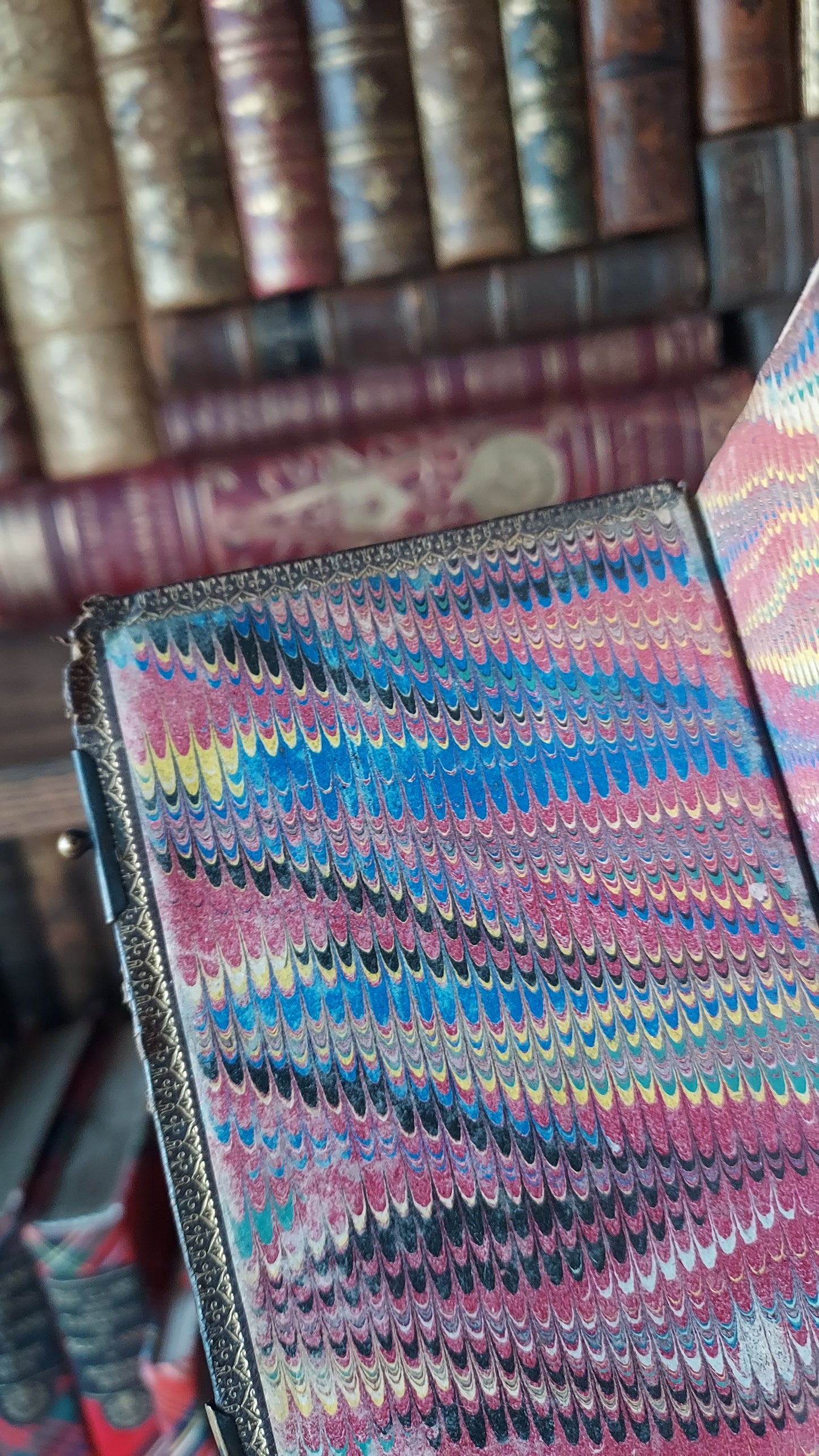 1850s Paroissien Romain | Textured Cover & Red Gauffered Edge