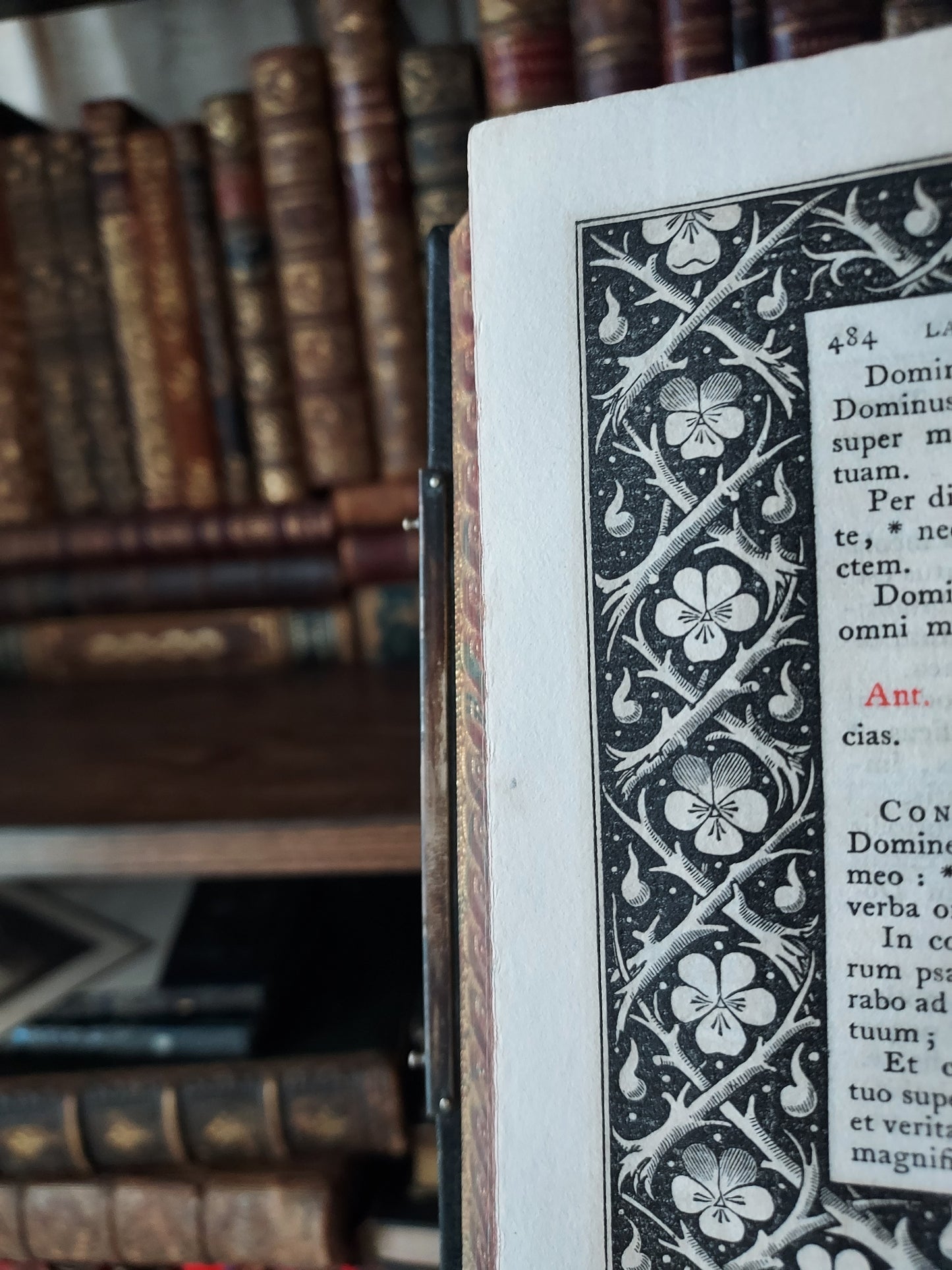1900s Heures Romaines | Stamped Taffin Master Binding