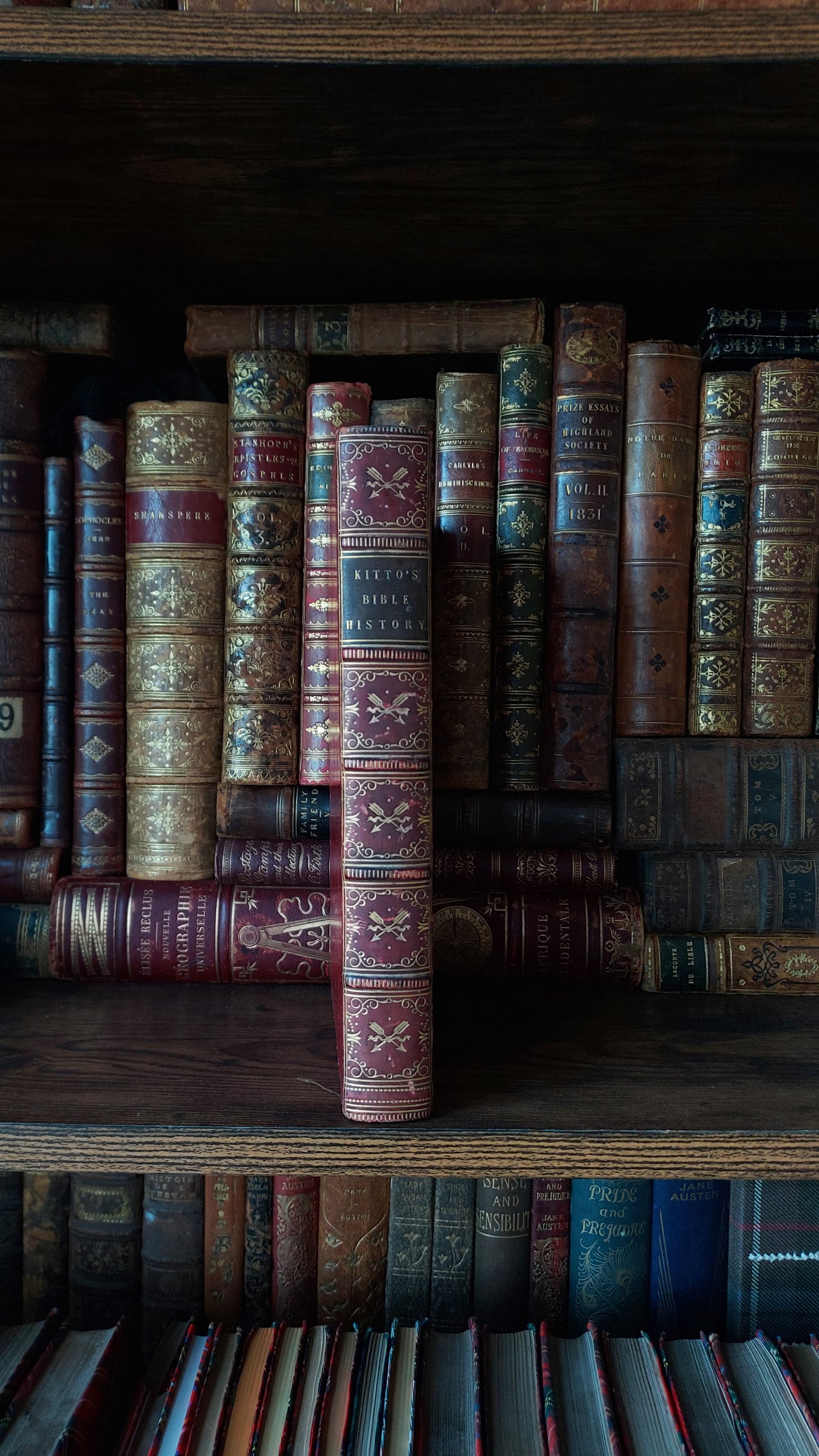 1850 The Bible History of the Holy Land | Harrow Fine Prize Binding