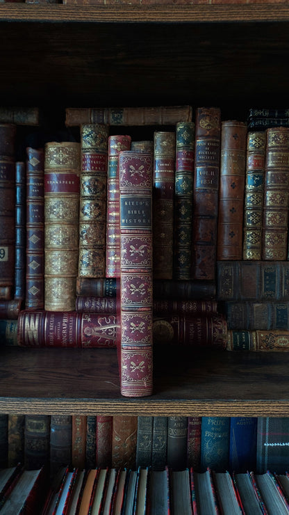 1850 The Bible History of the Holy Land | Harrow Fine Prize Binding