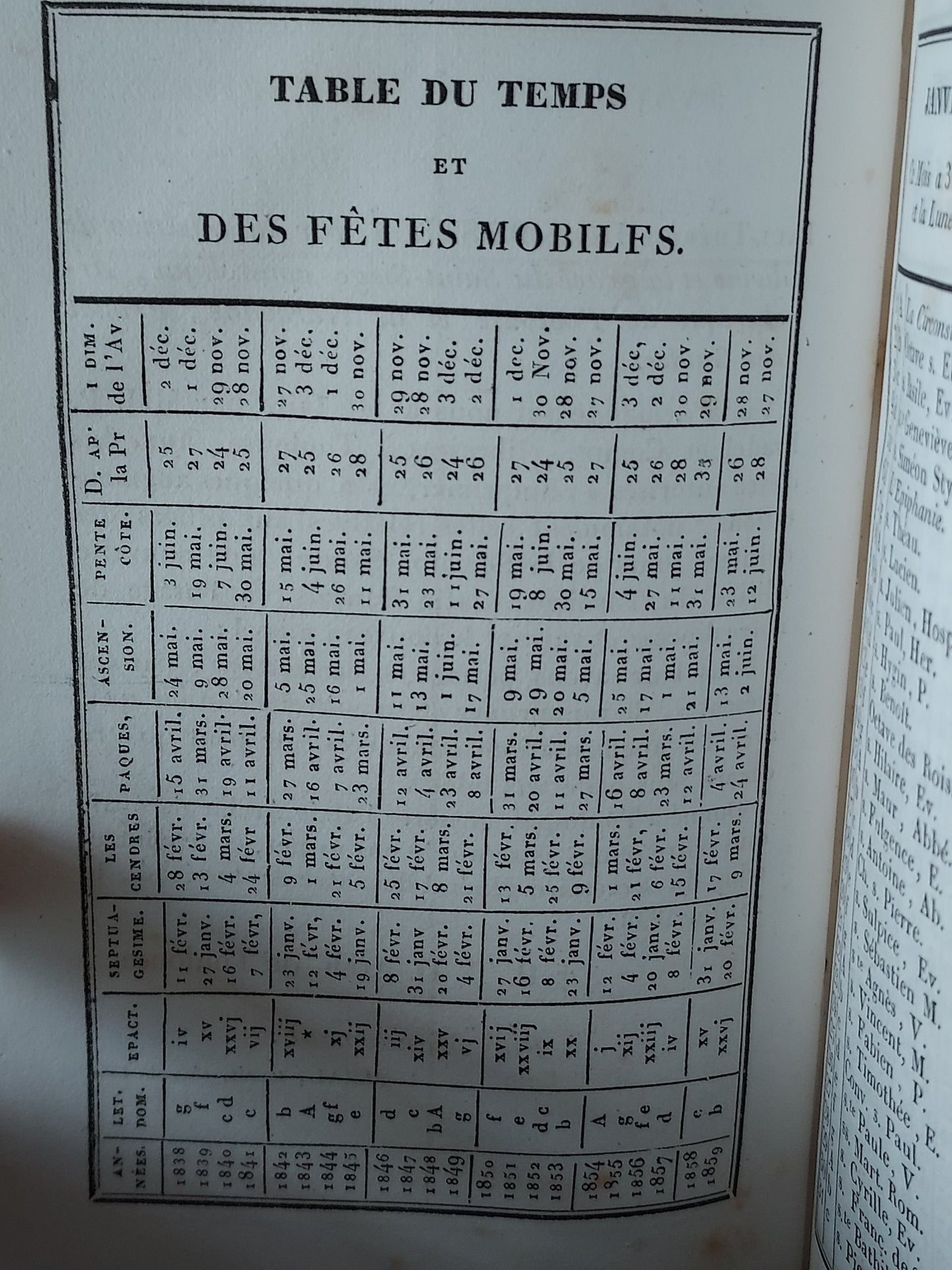 1838 Paroissien Complet | Green Velvet & Cross Clasp
