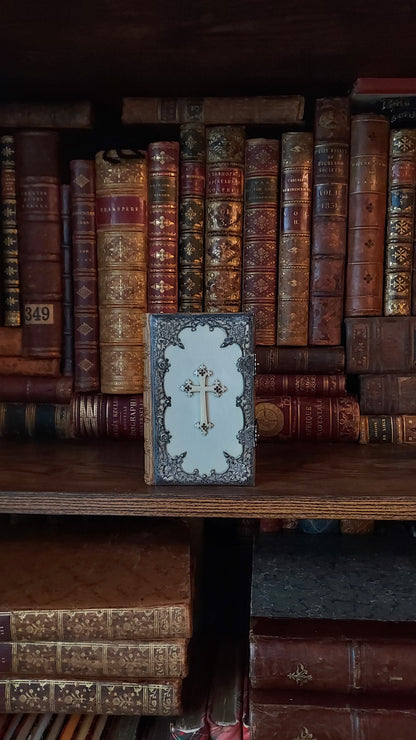 1872 The Book of Common Prayer | Gothic-Style Metal Details
