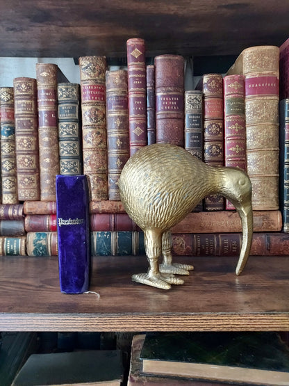 1850s Paroissien Romain | Mother-of-Pearl Cross and Purple Velvet Details