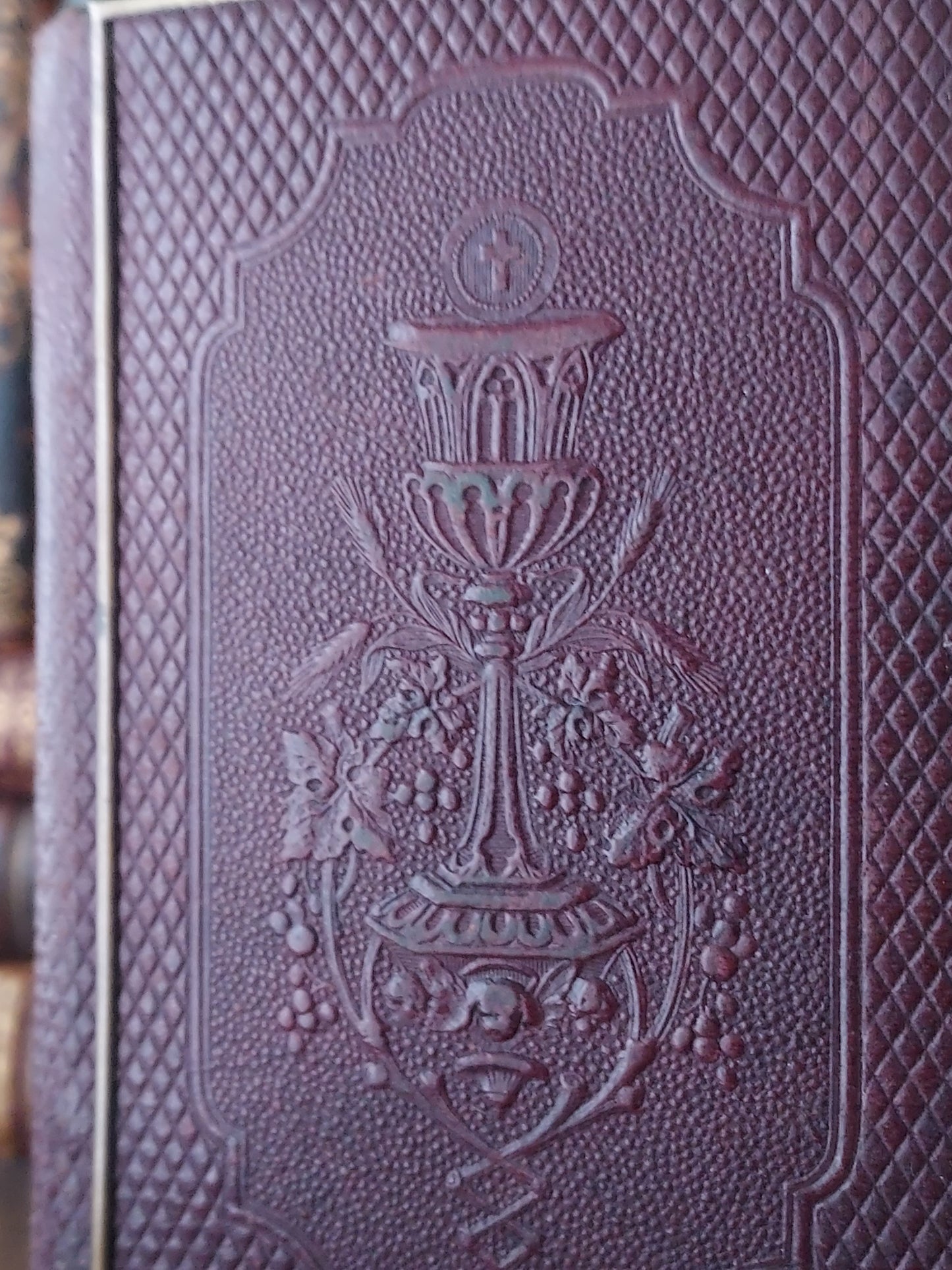 1870s Paroissien Romain | Communion Cover and Gold Clasp
