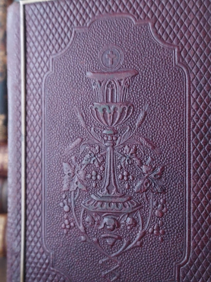 1870s Paroissien Romain | Communion Cover and Gold Clasp