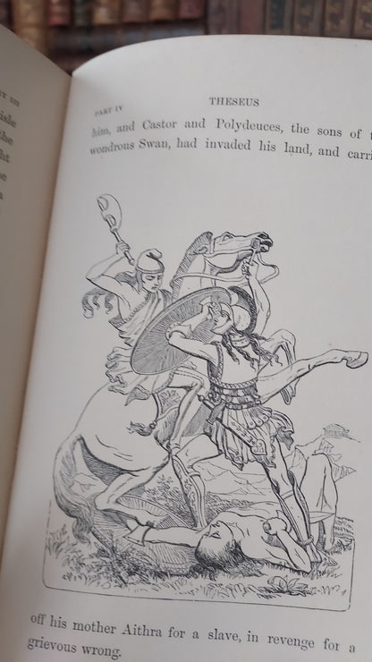 1895 The Heroes: Greek Fairy Tales | Prize Binding & Ex Libris