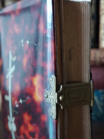 Paroissien Romain | 1890s Faux Tortoise Shell Clasp Book