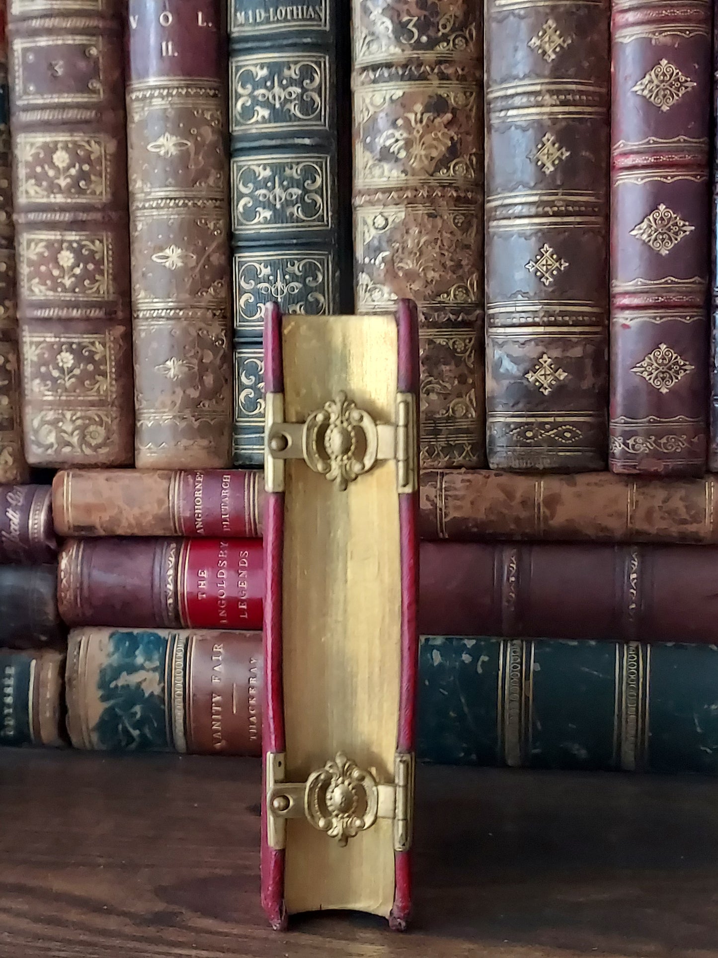 1870s Paroissien Romain: First Communion, A. A. Initials