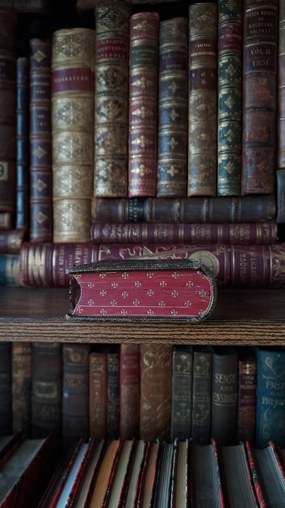 1863 Paroissien Romain | Red Pages and Cross Clasp