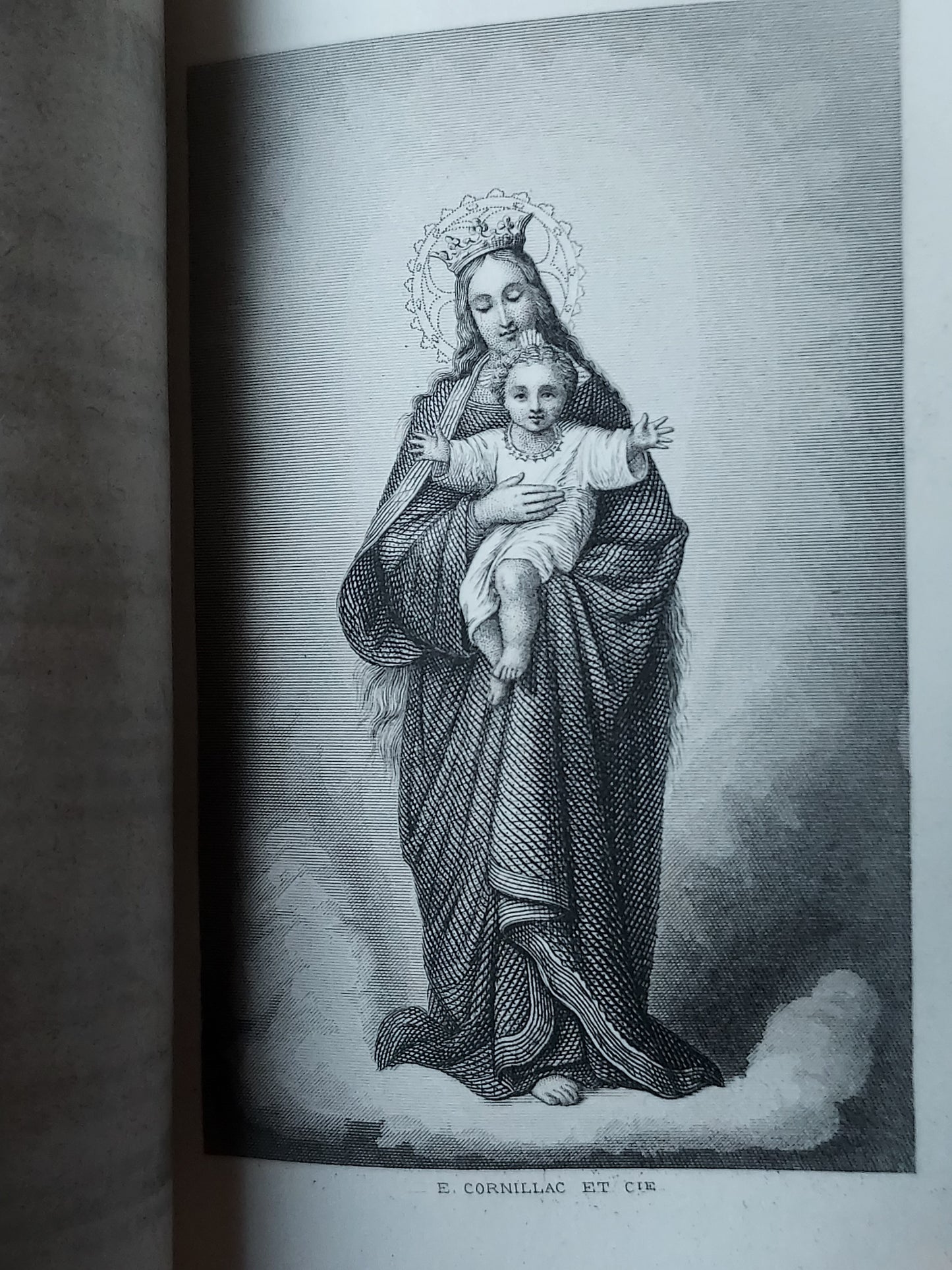 1860s Paroissien Romain, Très Complet Partie d'Hiver: Red Gauffered Edge