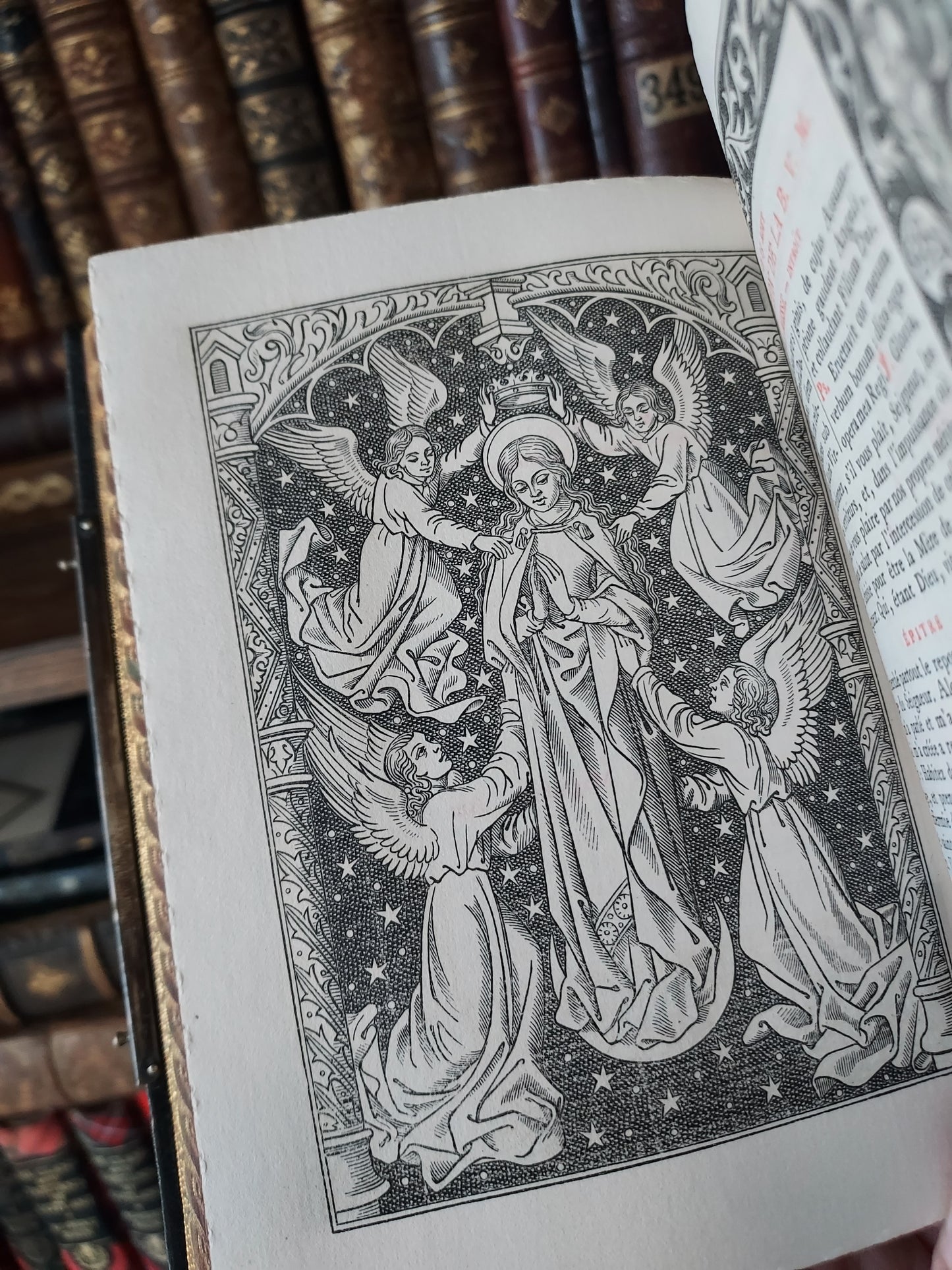 1900s Heures Romaines | Stamped Taffin Master Binding