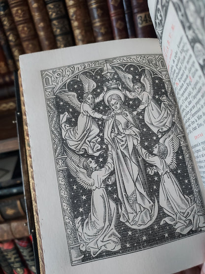 1900s Heures Romaines | Stamped Taffin Master Binding
