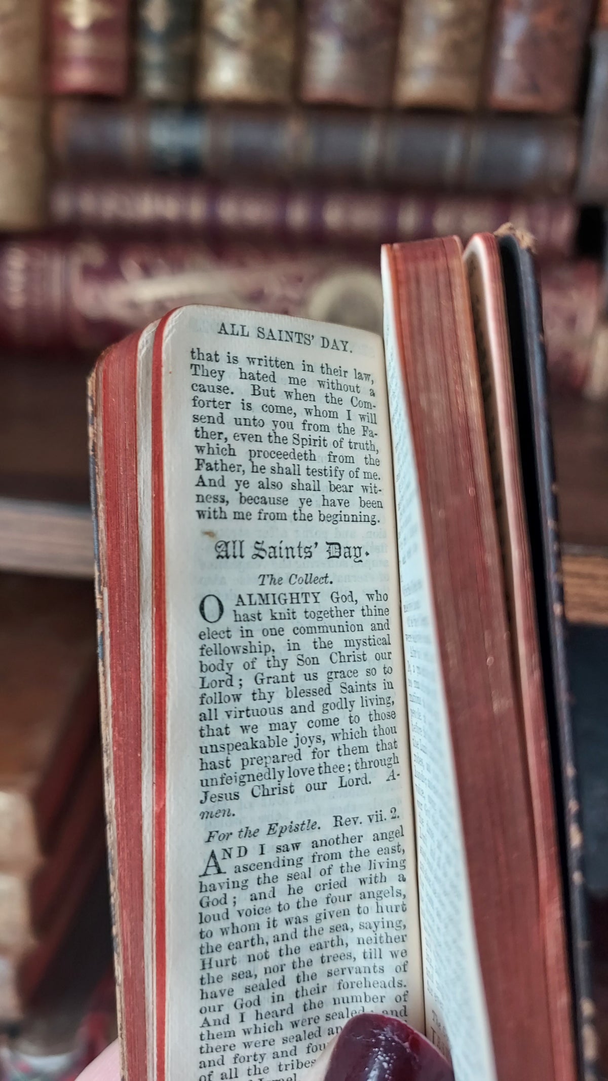 1890s The Book of Common Prayer | Finger Bible