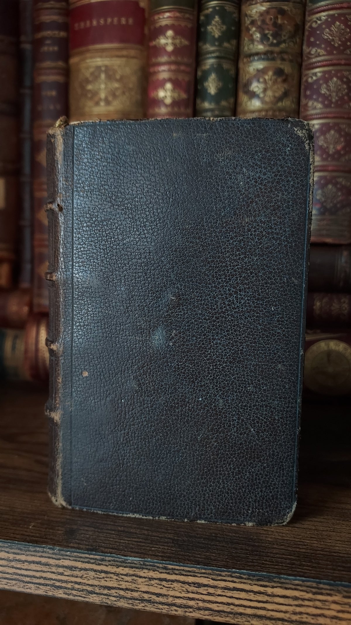 1864 Manuel du Chrétien | Red Gauffered Edge w/Gold Motif
