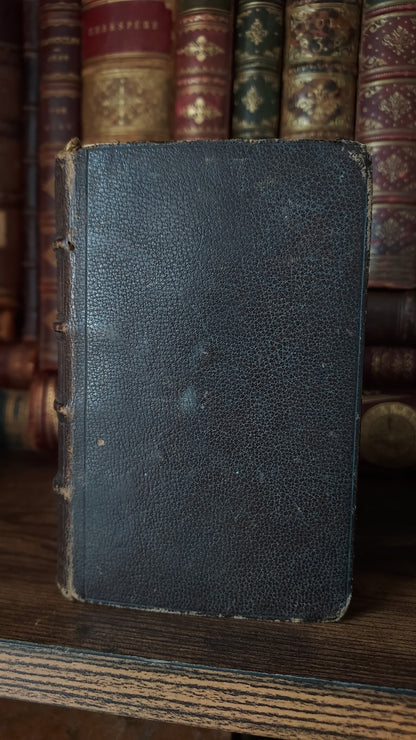 1864 Manuel du Chrétien | Red Gauffered Edge w/Gold Motif
