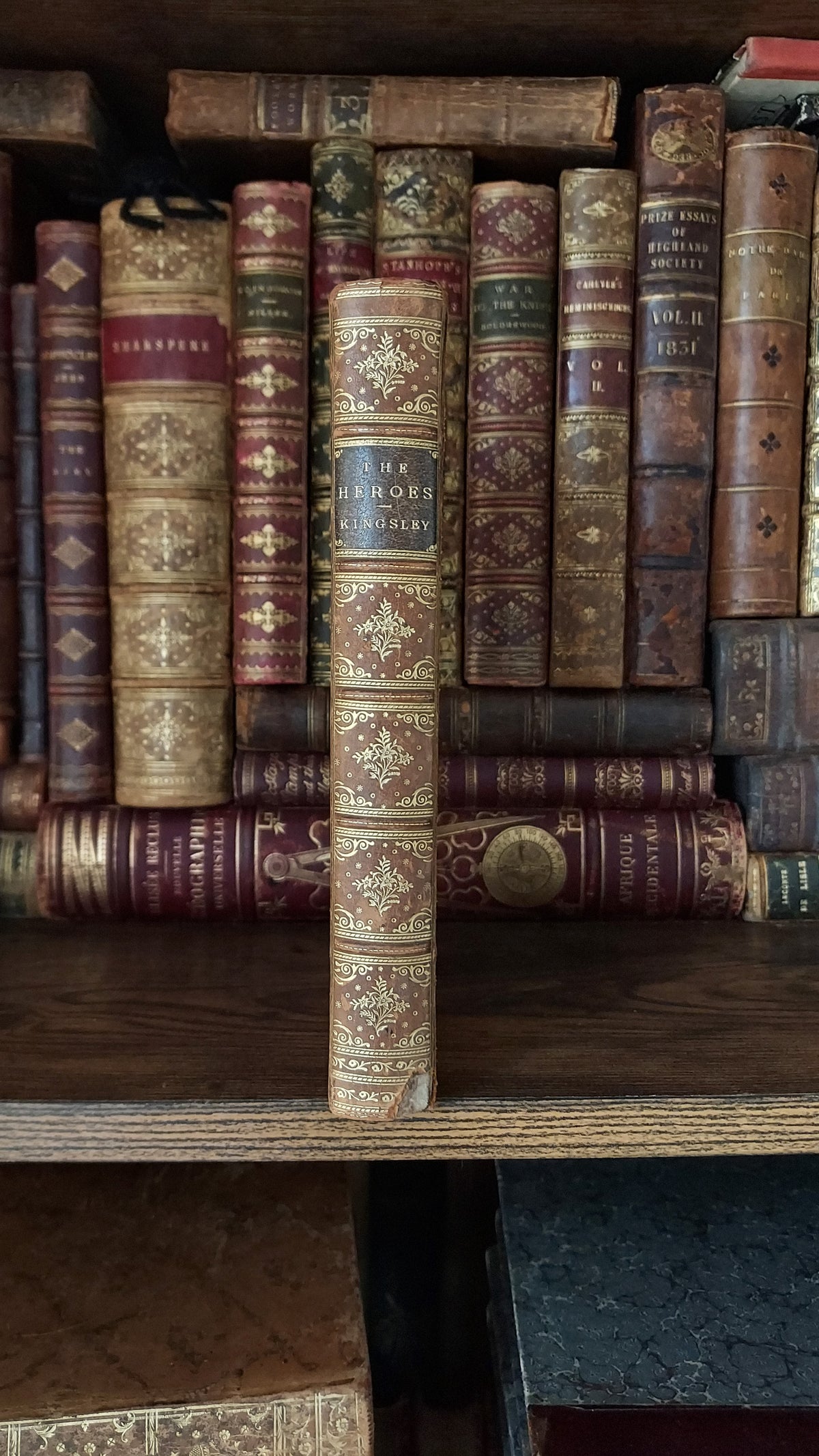 1895 The Heroes: Greek Fairy Tales | Prize Binding & Ex Libris