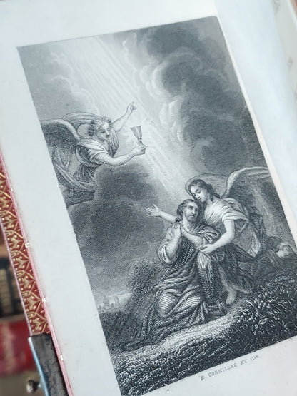 1860s Paroissien Romain, Très Complet (Partie d’Été): Red Gauffered Edge
