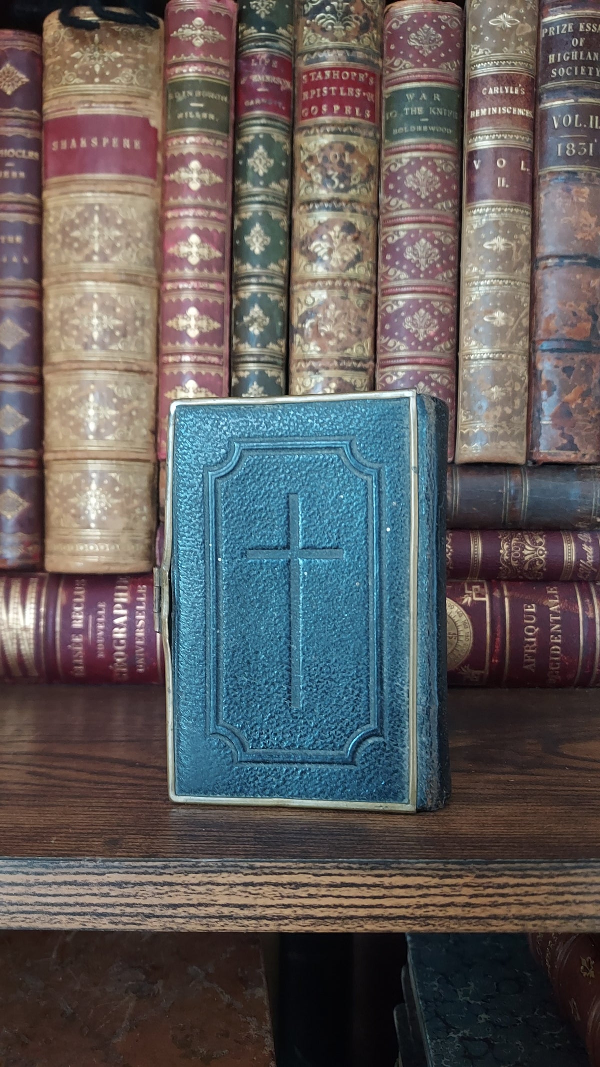 1879 Paroissien Romain | Miniature Clasped Binding