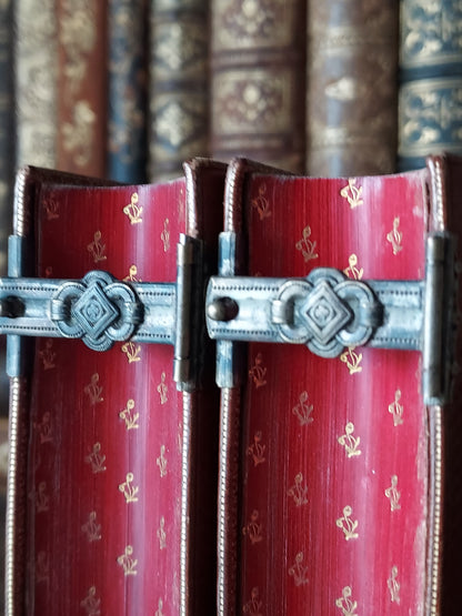 1860s Paroissien Romain, Très Complet (Partie d’Été): Red Gauffered Edge
