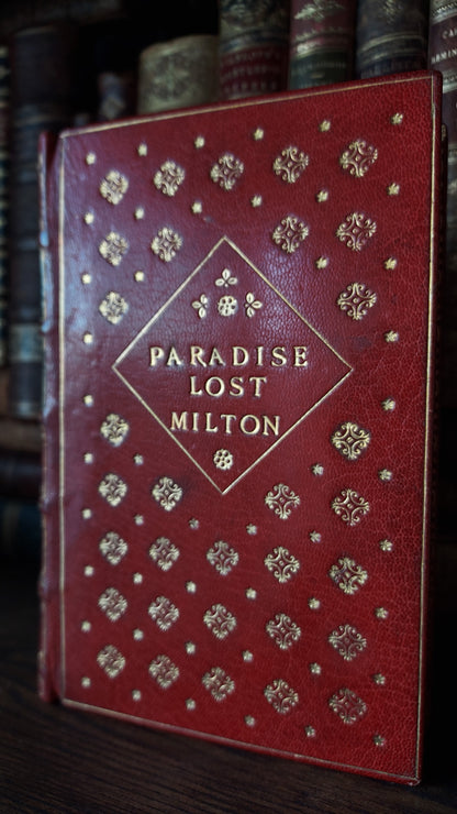 1845 The Poetical Works of John Milton | Dublin Fine Binding