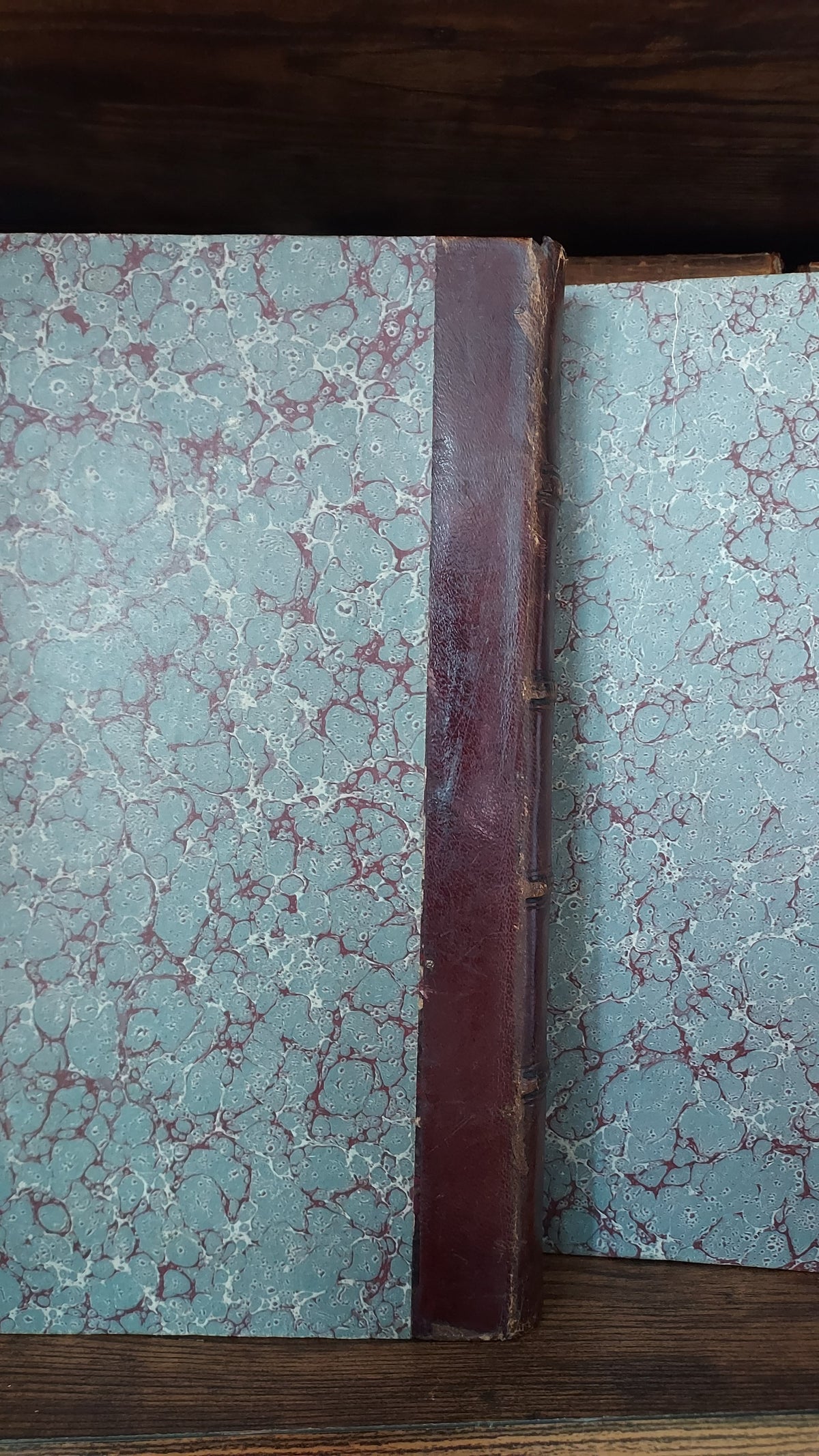 1867 Les Fleurs Animées | Grandville Brown Leather 2-Volume Set