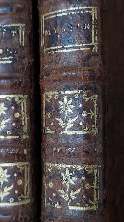 1776 Sermons de M. Massillon | 2-Volume Set w/Monastic Labels
