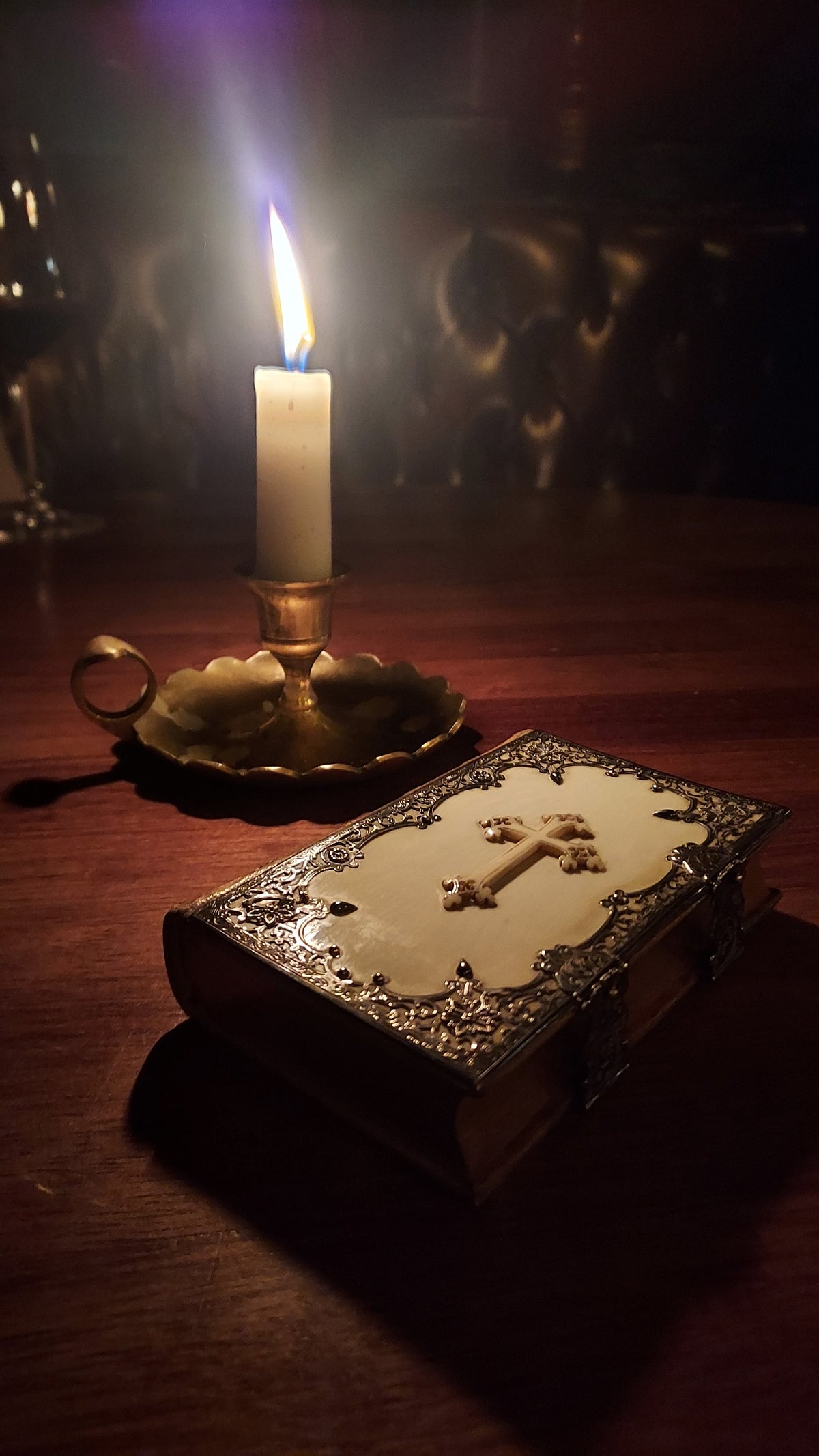 1872 The Book of Common Prayer | Gothic-Style Metal Details