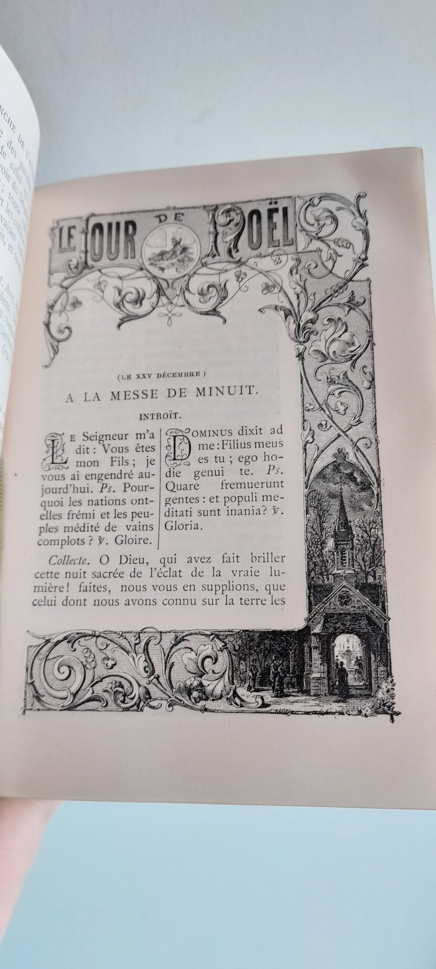 1920 French Missel Romain: Floral Metalwork and Clasp