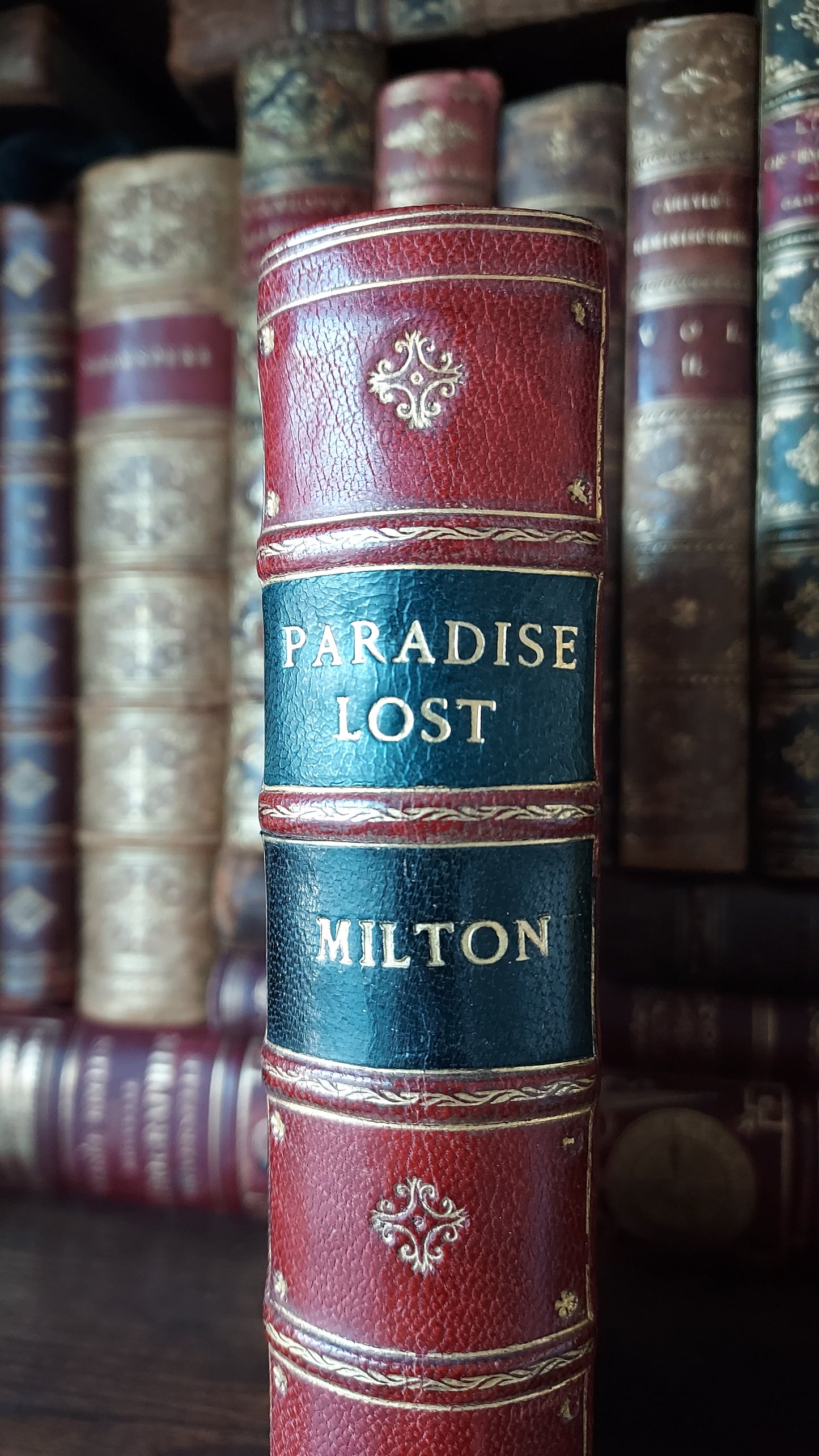 1845 The Poetical Works of John Milton | Dublin Fine Binding