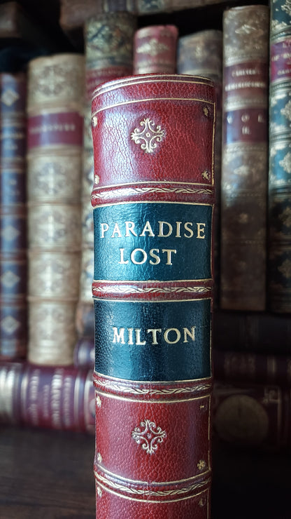 1845 The Poetical Works of John Milton | Dublin Fine Binding