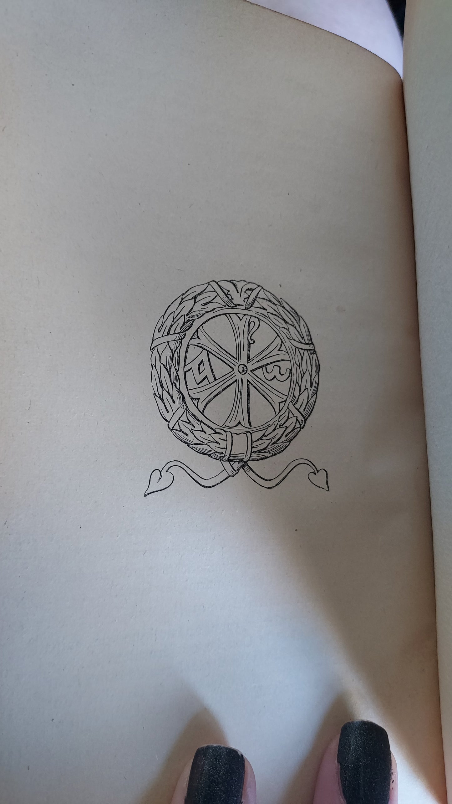 1902 Le Nouveau Testament & Prayer Card | Hand-Illuminated, Stamped by L. Angeli